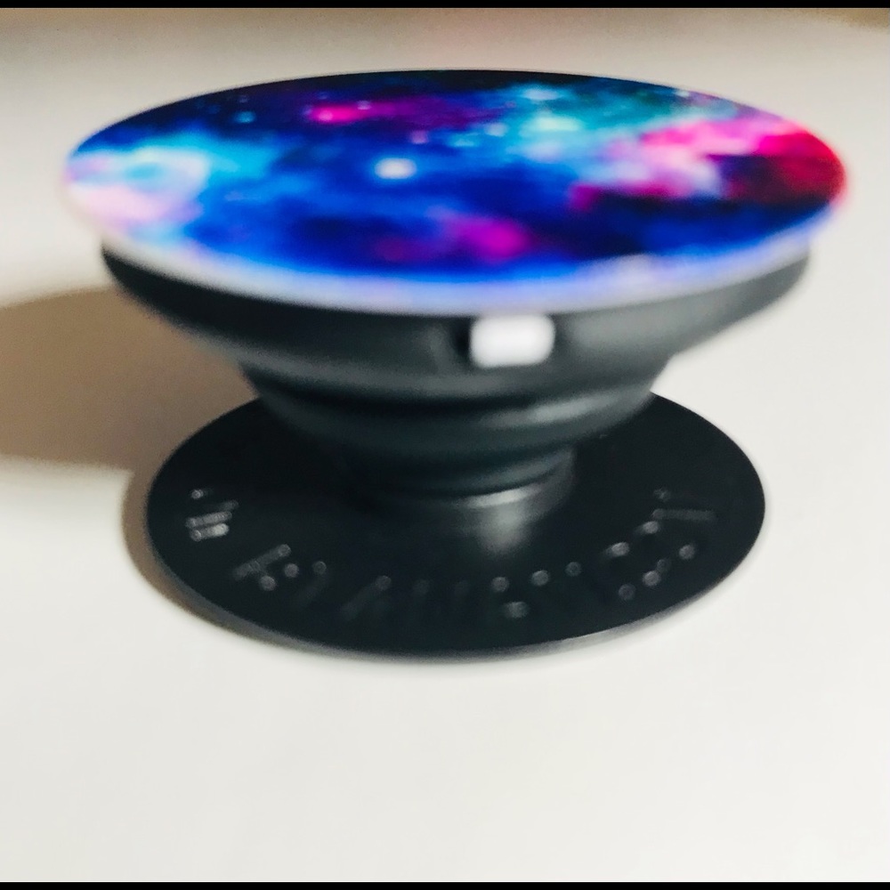 Galaxy design pop socket